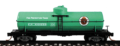 39' Single Dome Tank Car Special Edition #3 of 4 -- Smokey Bear F.P. (Forest Service Green)