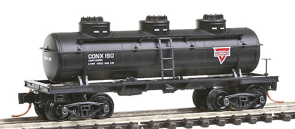 ACF 3 Dome Tank Car -- Conoco #190