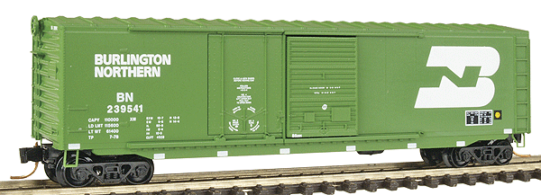 50' Standard Boxcar w/Plug & Sliding Door -- Burlington Northern #239541 (BN Green, Large BN Logo)