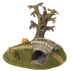 Micro-Seasons(R) Haunted Hamlet Spooky Hollow Tree -- 3-1/2 x 3-3/8 x 3-7/8"
