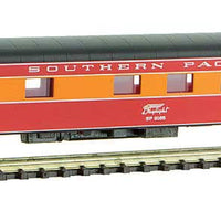 Smooth-Side Baggage, 2 Coaches, Sleeper 4-Car Set - Ready to Run -- Southern Pacific (Daylight, orange, black)
