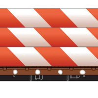 Gingerbread Sugar Belt Christmas Train-Only Set - Standard DC -- EMD F7, 4 Cars (gingerbread motif)