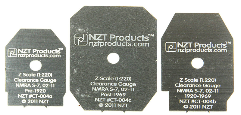 NZT Products Clearance Gauges -- pkg(3)