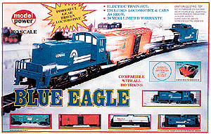 Blue Eagle Train Set