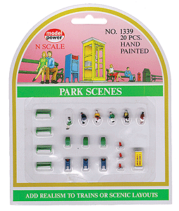 Street Accessories -- Assortment pkg(20)