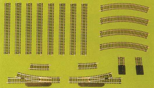 Track Extender Pack -- Includes: Switches, Bumpers & Track