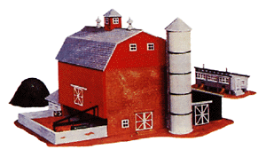 Building Kits -- Barn, Silo & Chicken Coop