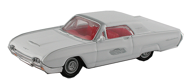 Diecast Automobiles - 1963 Ford Thunderbird -- White