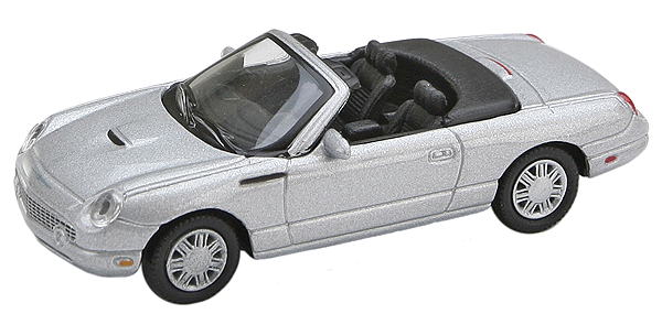 Diecast Automobiles - 2003-4 Ford Thunderbird -- Silver