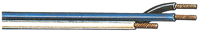 Hook-Up Wire -- 3-Conductor, 20' (red, white, blue)
