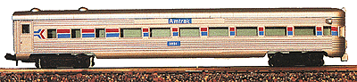 75' Streamlined Observation Car -- Amtrak