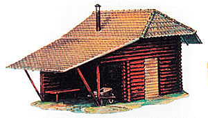 Hunter's Log Cabin -- Kit