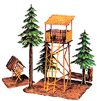 Ranger Lookout w/Trees -- Kit