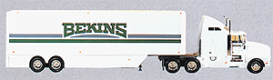 Tractor/Trailer Kenworth Conventional w/40' Great Dane Trailer -- Bekins Moving & Storage