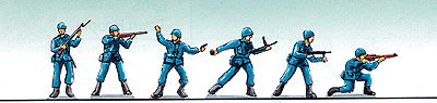 Commando Action Figures -- United States Army pkg(6)