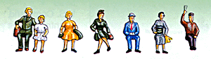 Sitting Passengers - Set #2 -- pkg(6)