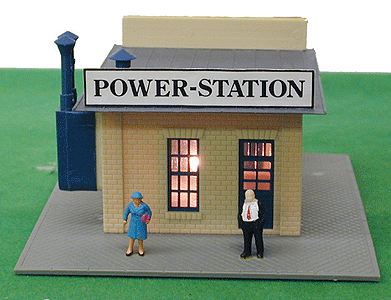 Built-Up Buildings -- Power Station