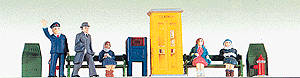 Painted Figure Set -- Park Scenes