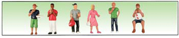 Pedestrians -- People Eating pkg(6)