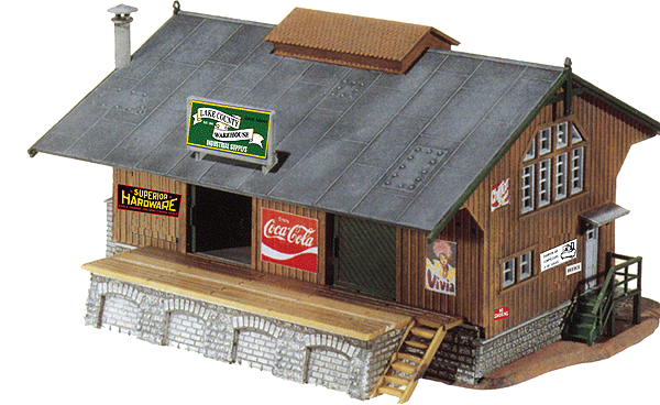 Warehouse -- Assembled & Lighted