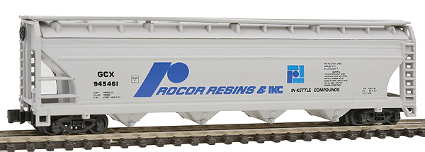 55' ACF Centerflow Covered Hopper -- Rocor