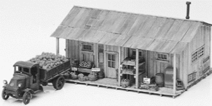 Roadside stand w/truck