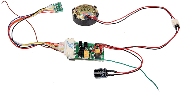 Universal Sound & Control DCC Decoder - Select-Sound -- EMD 645 Prime Mover Sounds