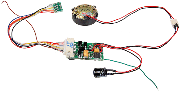 Select-Sound Universal Sound & Control DCC Decoder -- EMD 567