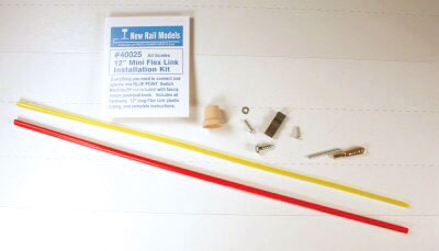Blue Point(TM) Turnout Controller Mini Flex Link Kit -- 12" 30.5cm