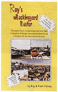 Book -- Ray's Wreckingyard Roster, 358 pages, Softcover