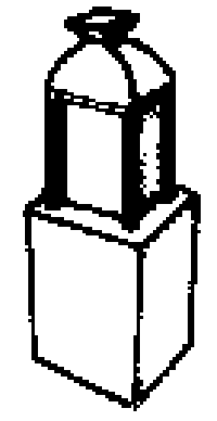 Farebox brass 2/