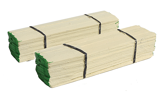 Banded Lumber Stack -- Green Ends pkg(2)