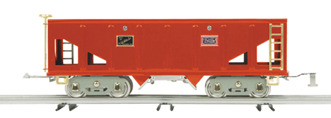 Tinplate 4066 Hopper Car -- Red