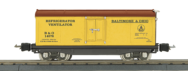 Tinplate Traditions 2800 Series O Gauge Reefer -- Baltimore & Ohio