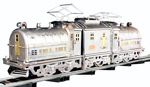 Tinplate Electric Standard Gauge Big Brute Engine w/Proto-Sound 2.0 -- Zinc Chromate