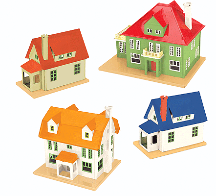 Tinplate Villa Set -- No.192