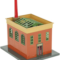 Lionel Corp. #436 Powerhouse - Assembled -- Terra Cotta 9-1/4 x 7-3/4 x 10-1/2" 23.5 x 19.7 x 26.7cm