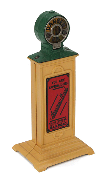 No. 4230 Roadside Flashing Signal - Lionel Corp. -- Yellow, Green, Red 8-3/8" 21.3cm Tall-1