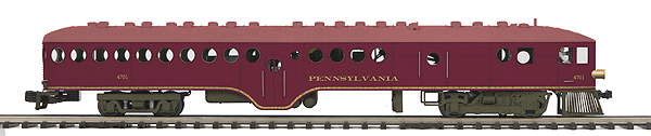 RailKing(R) Premier McKeen Motor Car w/Proto-Sound 3.0 & DCS- 3-Rail -- Pennsylvania Railroad #4701 (Tuscan) Cancelled by Supplier