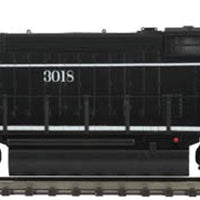 EMD GP40 w/Proto-Sound 3.0 & Hi-Rail Wheels - 3-Rail - Premier(R) -- Illinois Central (black, Green Diamond Logo)