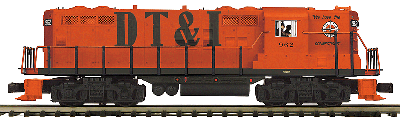 EMD GP7 w/Proto-Sound 3.0 - 3-Rail - Premier(R) -- Detroit Toledo & Ironton (orange, black Billboard DT&I)