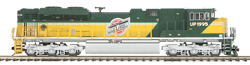 EMD SD70ACe - 3-Rail w/Proto-Sound 3.0 Hi-Rail Wheels - Premier(R) -- Chicago & North Western