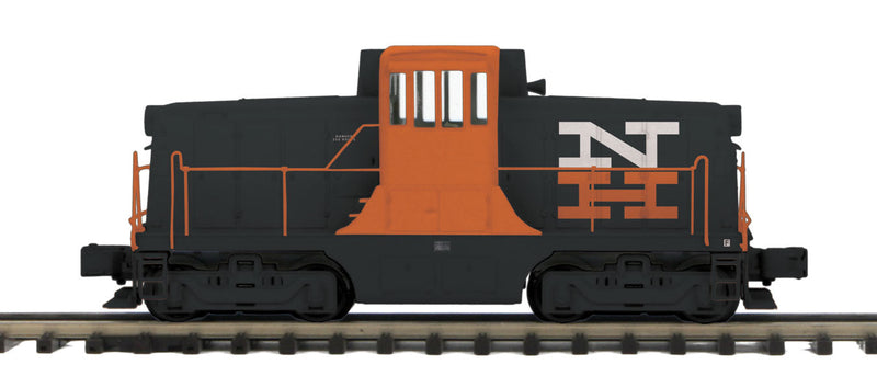 GE 44-Tonner - 3-Rail w/Hi-Rail Wheels, Proto-Sound 3.0 - Premier(R) -- New Haven (black, red, white)