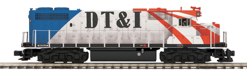 EMD GP38-2 - 3-Rail w/Hi-Rail Wheels & Proto-Sound 3.0 -- Detroit Toledo & Ironton #1776