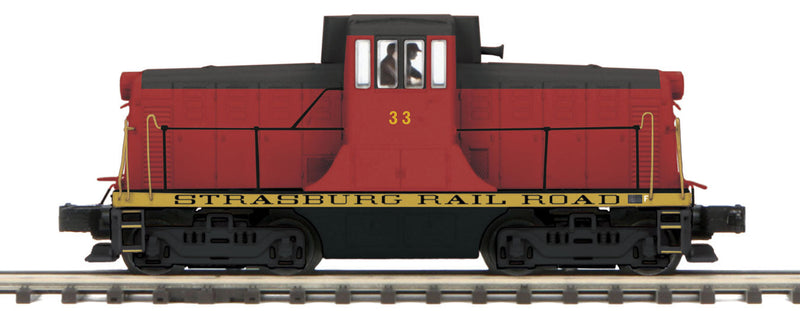GE 44 Tonner Phase 3 - 3-Rail with Hi-Rail Wheels - Proto-Sound 3.0 - Premier -- Strasburg Railroad 33