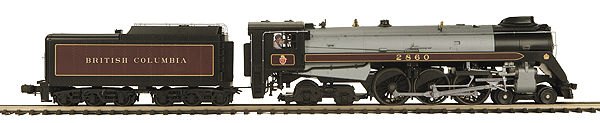 Premier Steam 4-6-4 Royal Hudson, Hi-Rail Wheels, Powered w/Proto-Sound 2.0 -- British Columbia