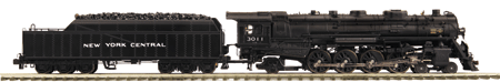Premier Steam 4-8-2 Powered w/Proto-Sound 2.0 -- New York Central L-3a w/Hi-Rail Wheels