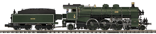 Premier Steam S 3/6 Express Powered w/Proto-Sound 2.0 & Hi-Rail Wheels -- Royal Bavarian State Railways K.Bay.Sts.B