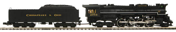 Premier Steam 2-8-4 K-4 Kanawha w/Proto-Sound 2.0, DCS(TM) & Smoke -- Chesapeake & Ohio #2727 (black)