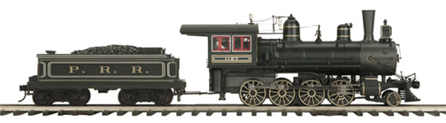 Premier Steam H-3 2-8-0 Consolidation w/Proto-Sound(R) 3.0 & Scale Wheels -- Pennsylvania Railroad #1187 (Striped Drivers & Tender)